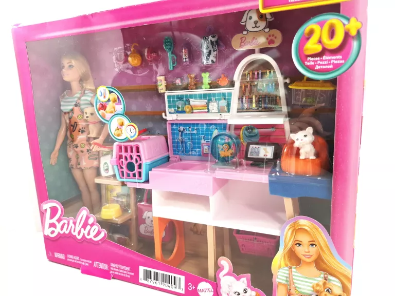 lalka-barbie-zestaw-salon-dla-zwierzat-piesek-kotek-i-akcesoria-grg90-stan-11323-2