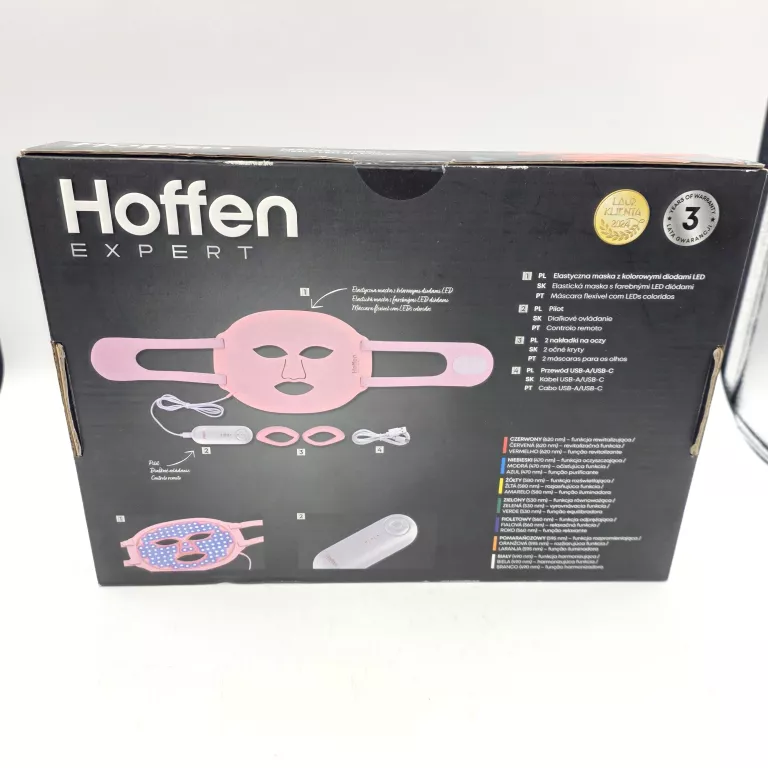 hoffen-expert-maska-led-do-twarzy-lm-5607-ean-gtin-5905118091245