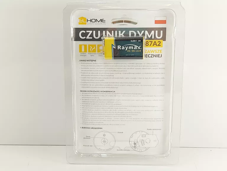 czujnik-dymu-el-home-sd-87a2-bateryjny-eura-tech-a21a487-ean-gtin-5905548279503