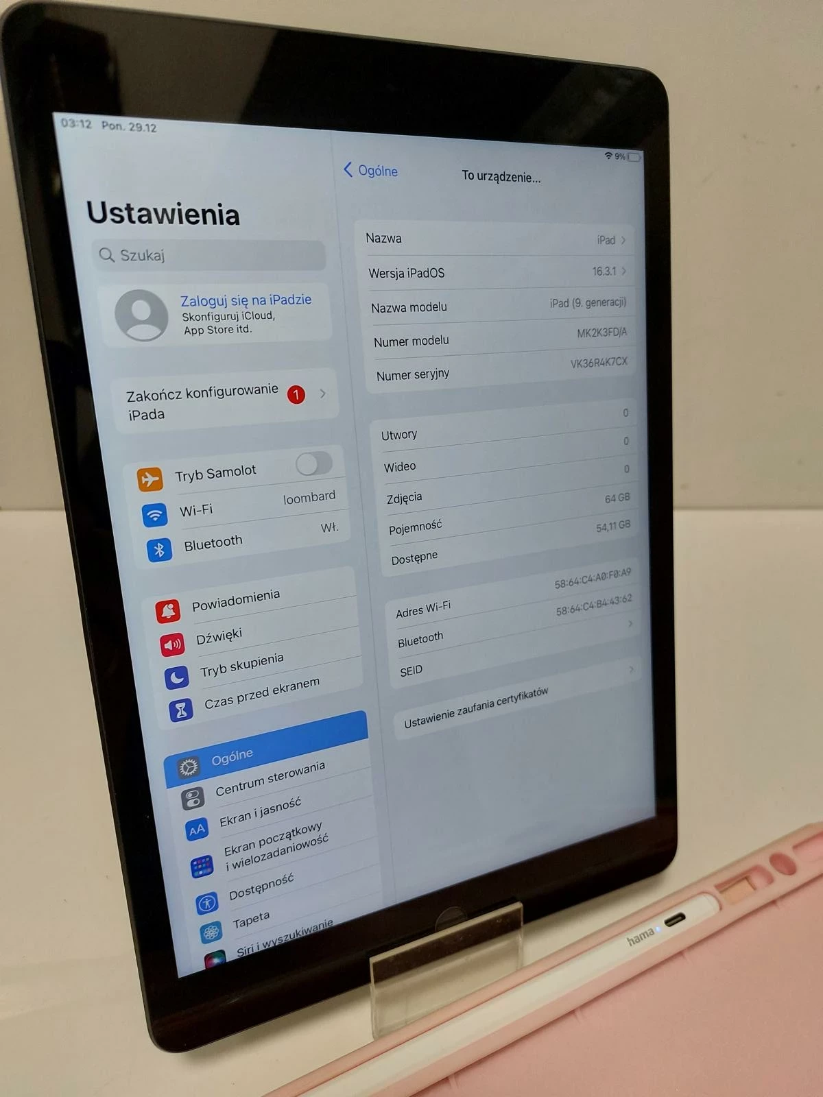 tablet-apple-ipad-9-a2602-64gb-pen-etui-kod-producenta-a2602