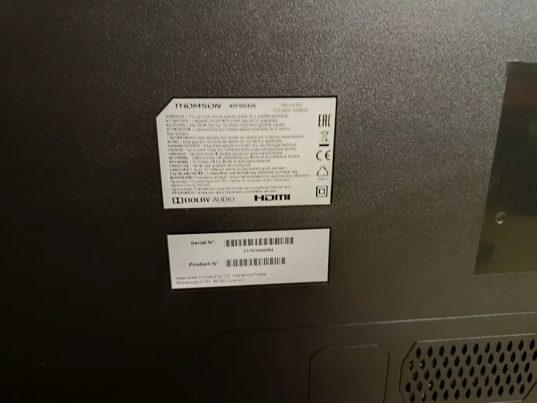 telewizor-thomson-40fb5406-okablowanie-pilot-model-40fb5426