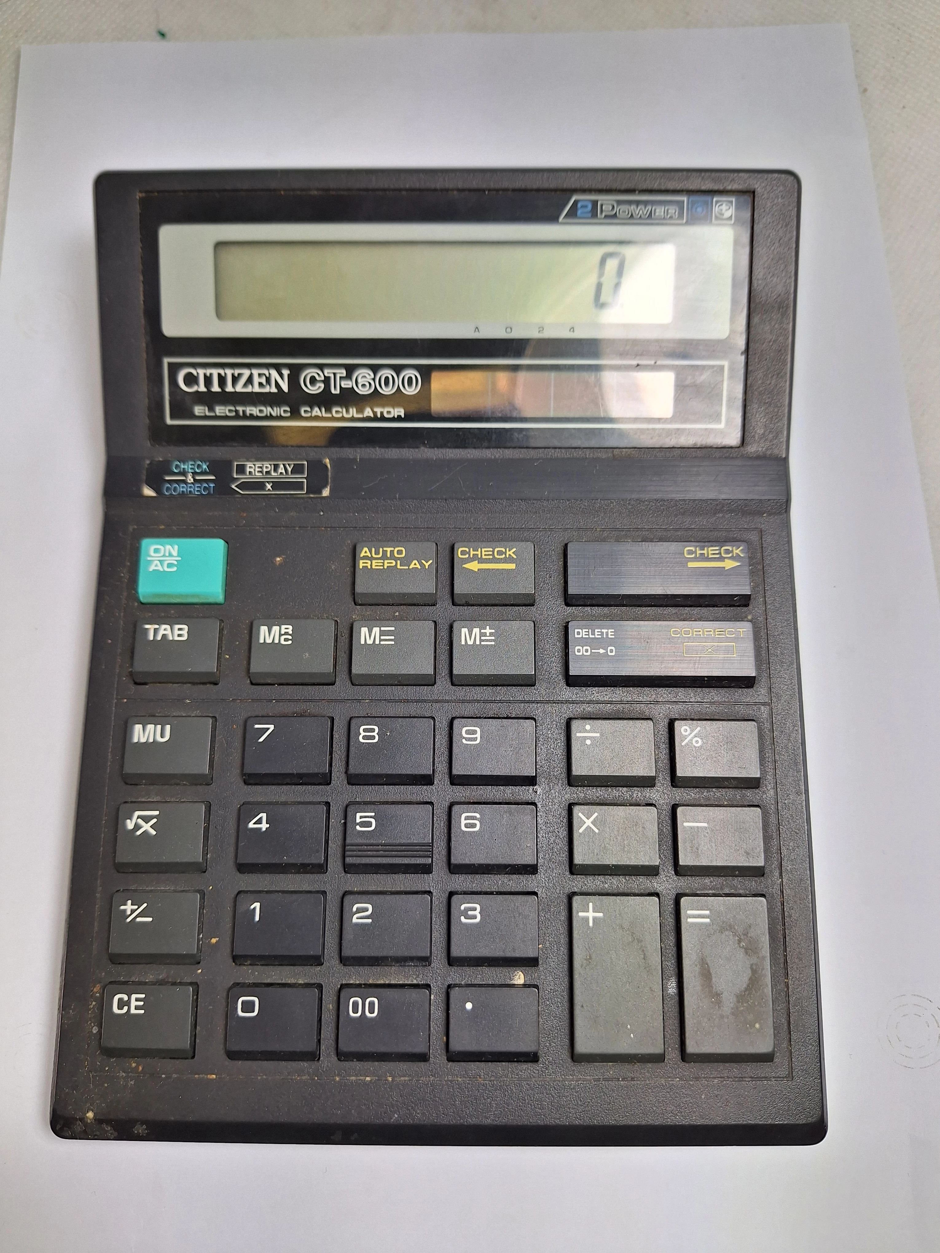 kalkulator-citizen-ct-600-ean-gtin-4562195130314