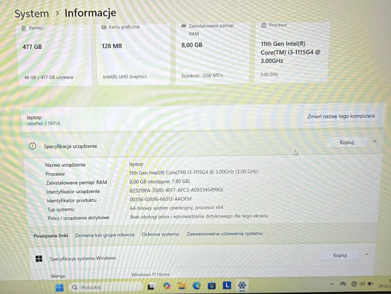 laptop-lenovo-ideapad-3-15itl6-i3-8gb-ram-512gb-ssd-komplet-kod-producenta-82h801qqpb