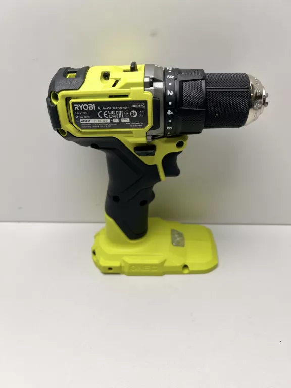 RYOBI RDD18C BEZSZCZOTKOWA WIERTARKO-WKRĘTARKA 18V