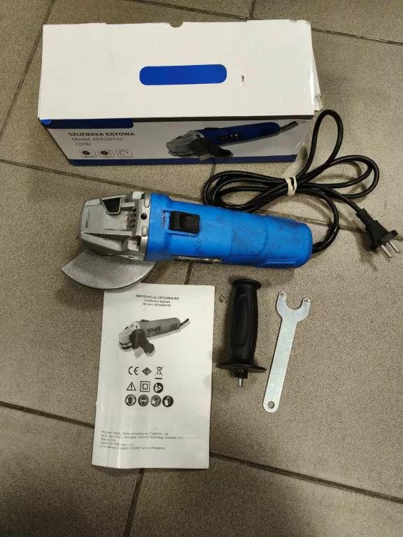 SZLIFIERKA KĄTOWA KINPOW KPAG0743 PUDEŁKO