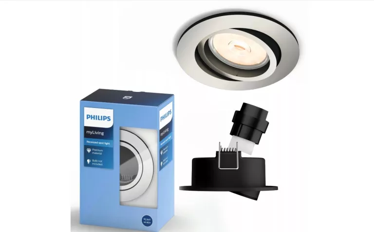 OPRAWA PODTYNKOWA WPUSZCZANA LAMPA PUNKTOWA SPOT GU10 CHROM DONEGAL PHILIP