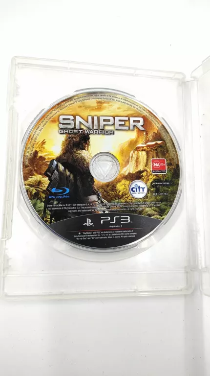 GRA SNIPER GHOST WARRIOR PS3