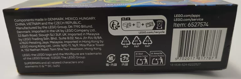 KLOCKI LEGO 76302 MECH SUPERMAN KONTRA LEX L