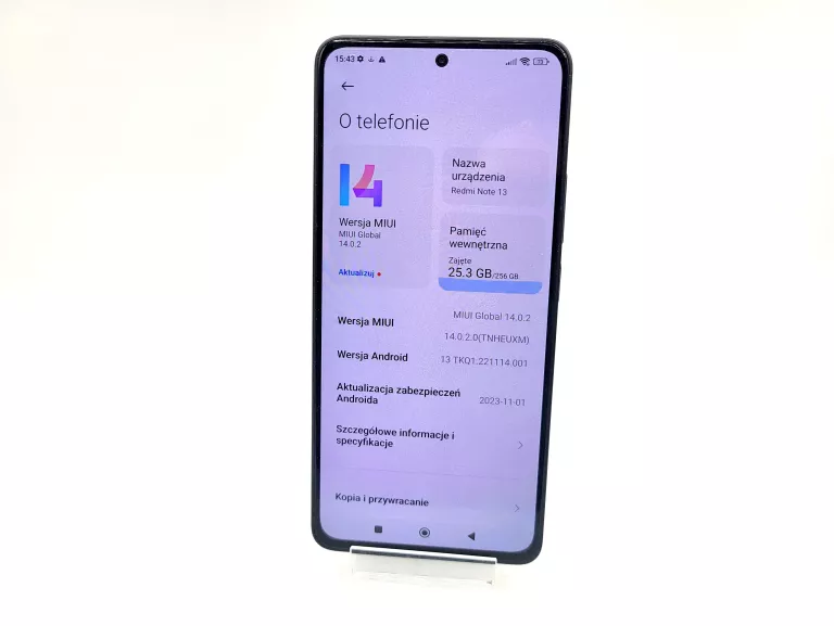 TELEFON XIAOMI REDMI NOTE 13 8GB/256GB
