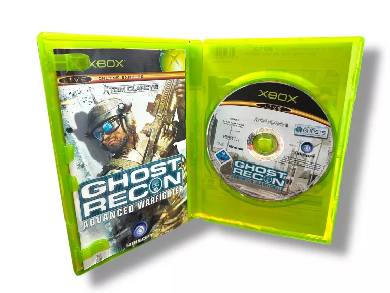 GRA XBOX GHOST RECON ADVANCED WARFIGHTER