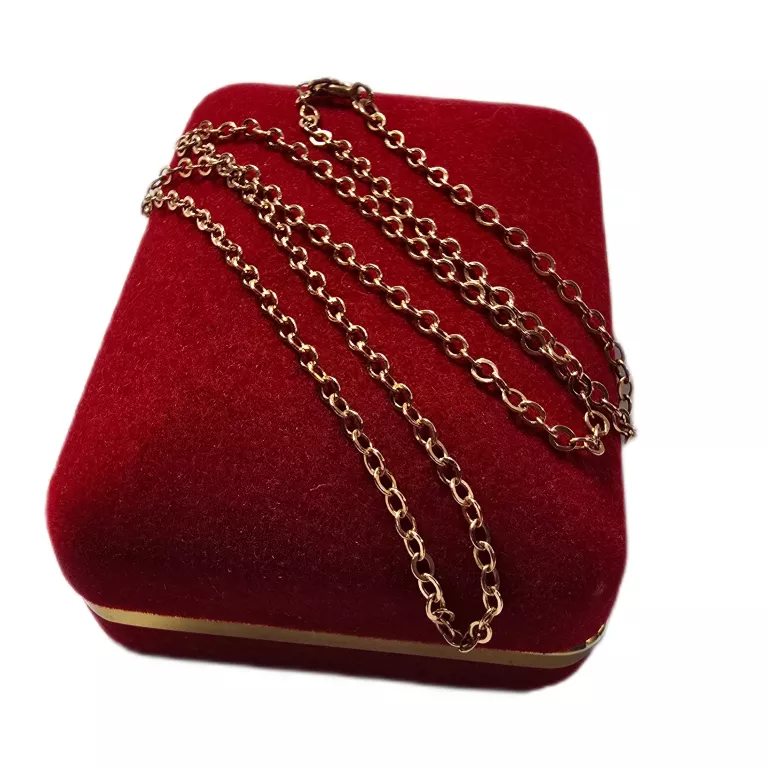 ZŁOTY ŁAŃCUSZEK PRÓBY 585 / DŁ. 48 CM / 3,72G!