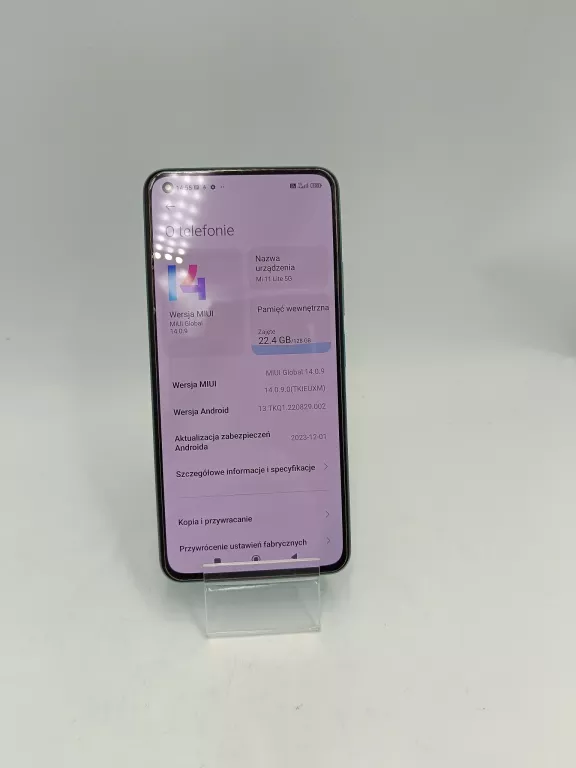 TELEFON SMARTFON XIAOMI MI 11 LITE 5G 6/128GB M2101K9G