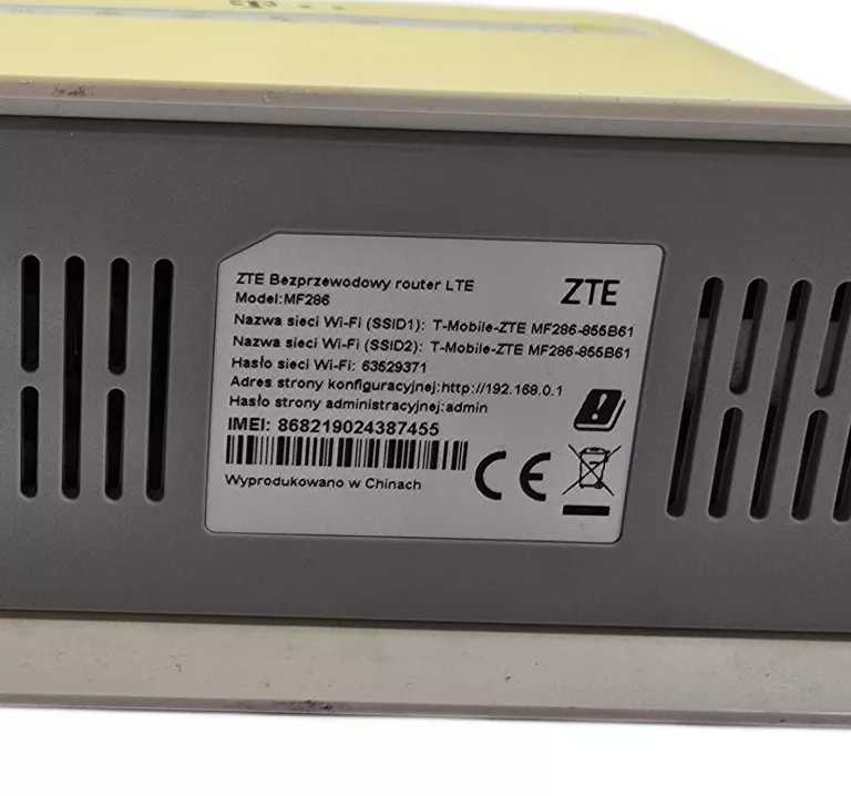 ROUTER ZTE MF286 !
