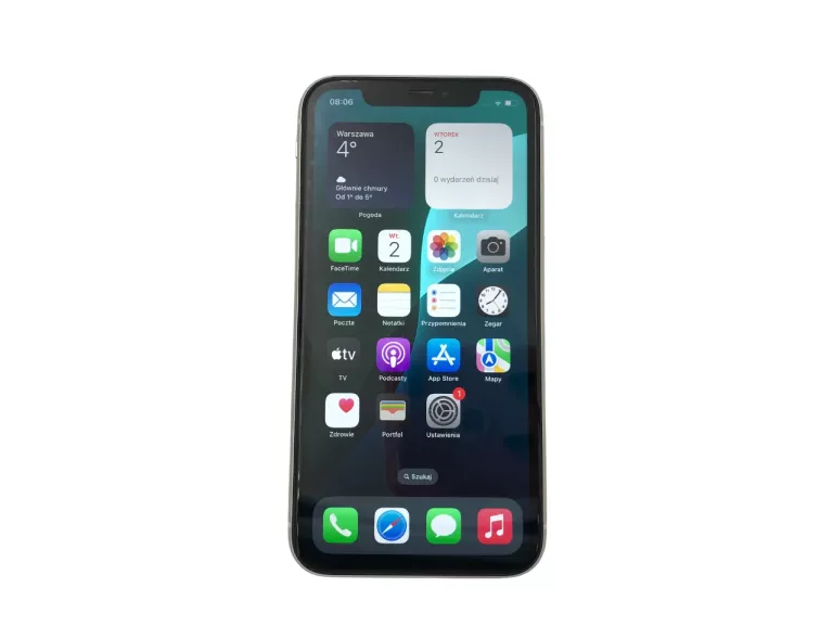 TELEFON APPLE IPHONE 11 64GB 6,1" BAT. 86% BIAŁY