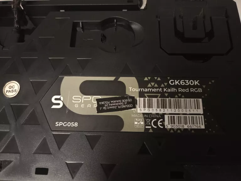 KLAWIATURA MECHANICZNA SPC GEAR GK630K
