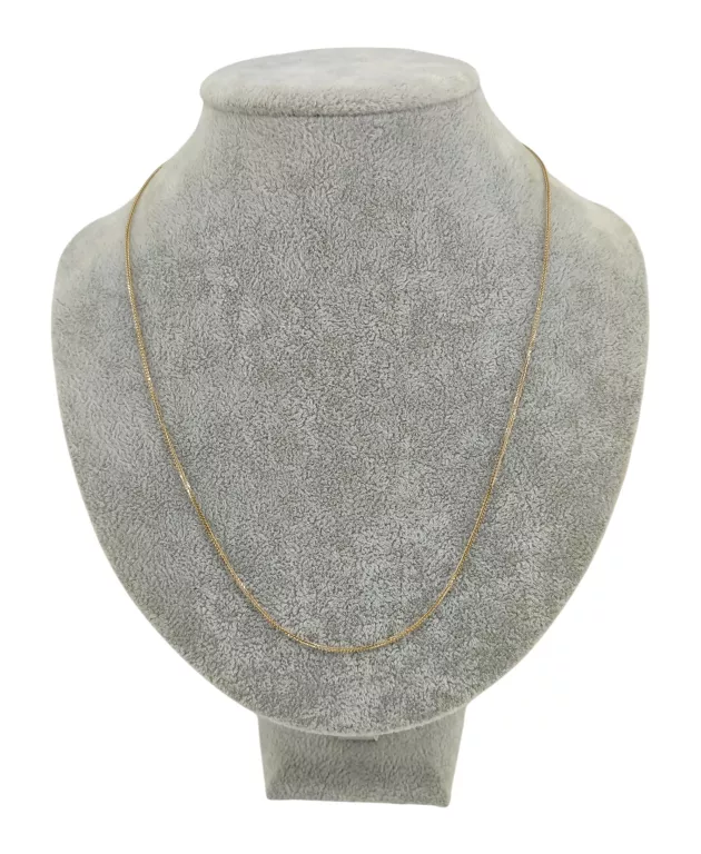 ELEGANCKI ZŁOTY ŁAŃCUSZEK 585 1.66G 50CM
