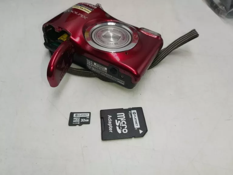 APARAT NIKON COOLPIX A10 BDB, ETUI, PUDEŁKO!!!