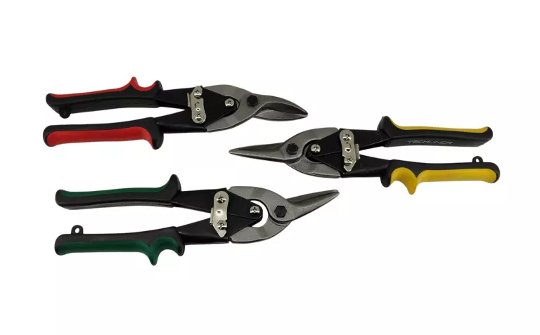 ZESTAW NOŻYC DO BLACHY 3 SZTUKI TECHLINER