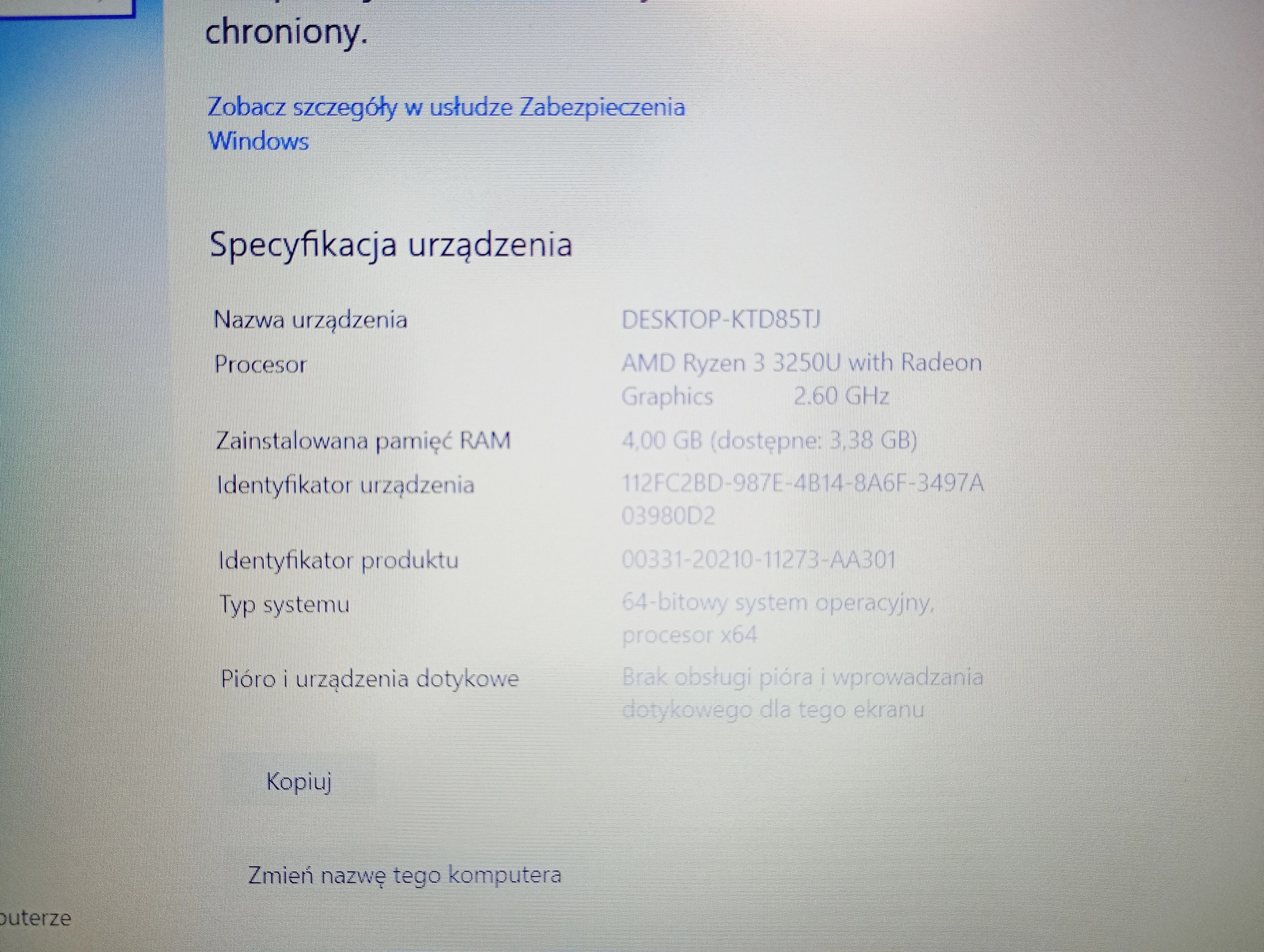 laptop-lenovo-ideapad-3-156-ryzen-3-3250u-4gb256gb-ssd-win10-przekatna-ekranu-1560
