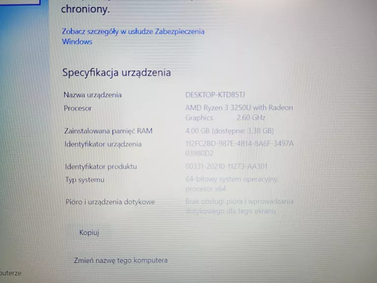 laptop-lenovo-ideapad-3-156-ryzen-3-3250u-4gb256gb-ssd-win10-przekatna-ekranu-1560