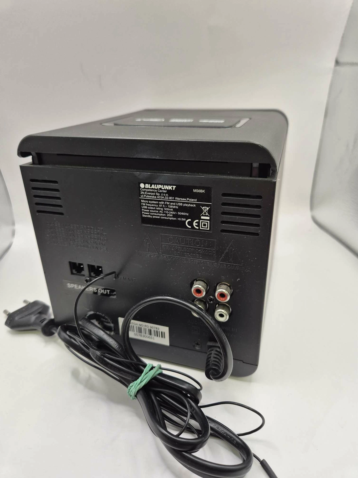 wieza-stereo-blaupunkt-ms6bk-model-ms6bk