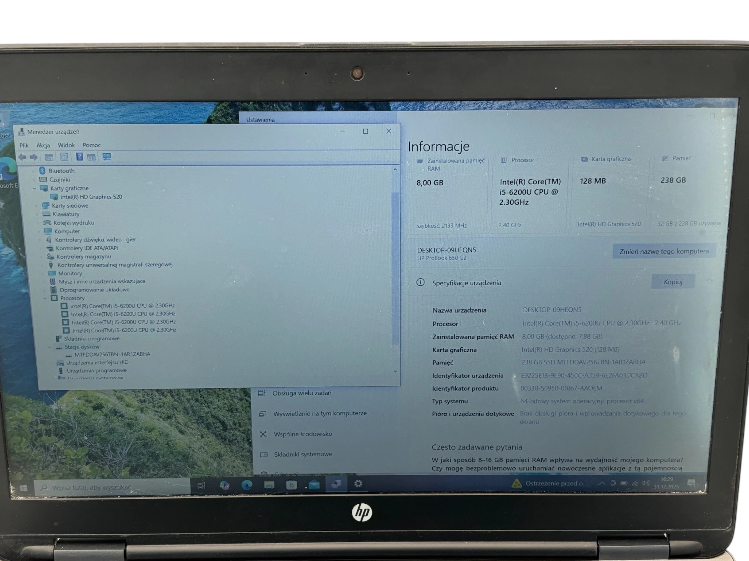 laptop-hp-probook-650-g2-i5-6200-8256-gb-ssd-kod-producenta-hp-probook-650-g2-i7-6600-8gb-256gb-ssd