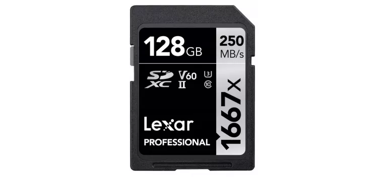 KARTA PAMIĘCI 128GB LEXAR PRO 1667X SDXC UHS-II (V60) R250/W120