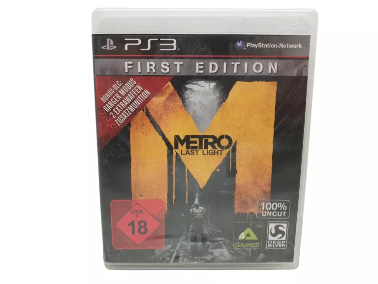 GRA PS3 METRO LAST LIGHT