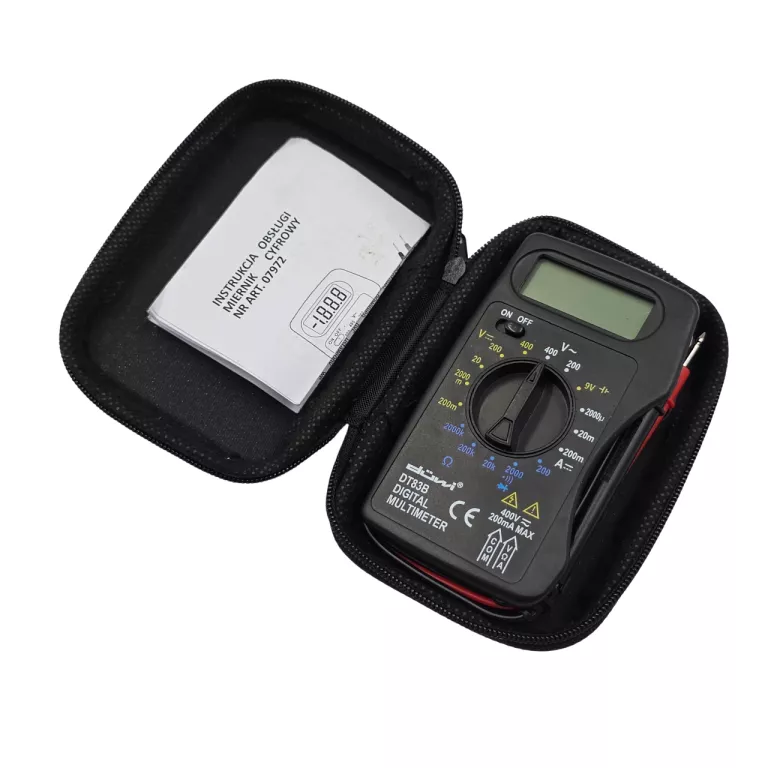 MULTIMETR KIESZONKOWY DT83B