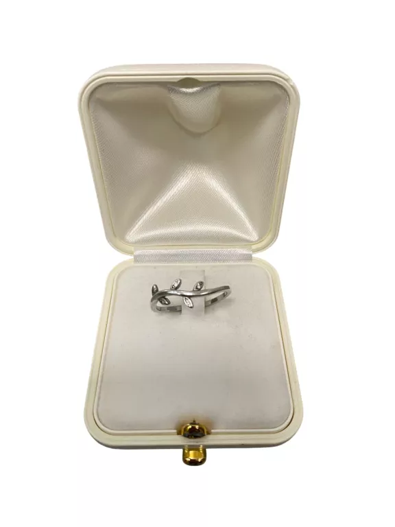 STYLOWY SREBRNY PIERŚCIONEK 925P