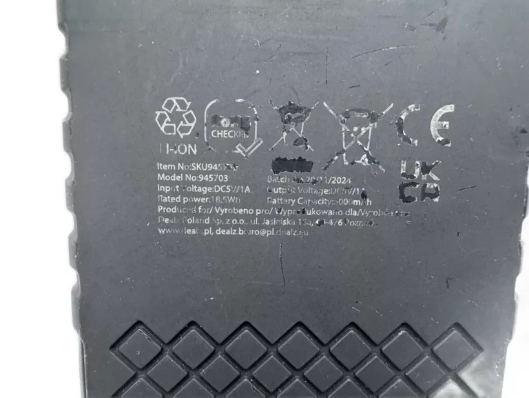 POWERBANK SOLARNY 5000 MAH