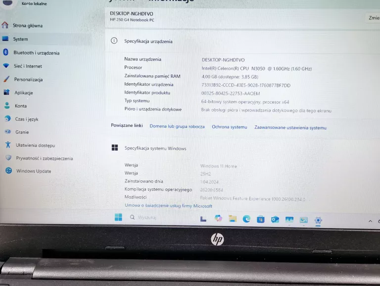 laptop-hp-250-g4-cleron-n3050-4gb500gb-hdd-typ-dysku-twardego-128550-1