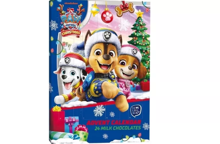 SPIN MASTER KALENDARZ ADWENTOWY PSI PATROL PRALINY MLECZNA CZEKOLADA 50G