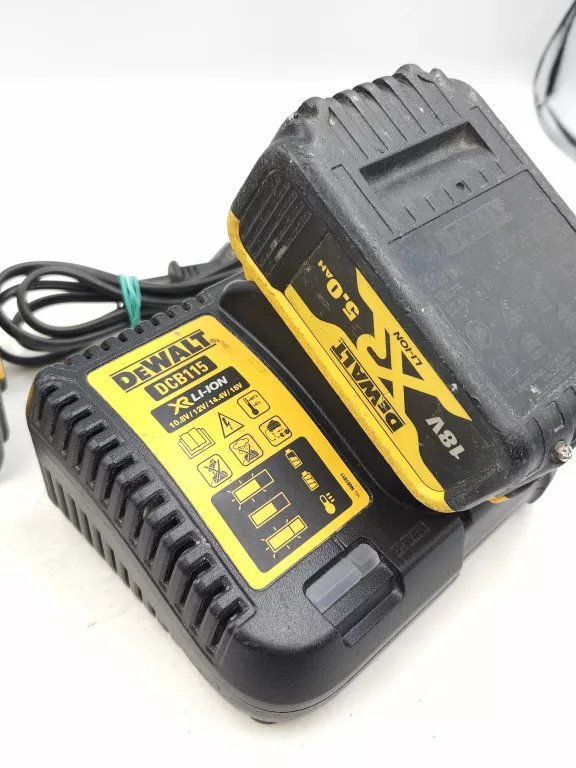 ZAKRĘTARKA DEWALT DCF887 2X AKU, ŁAD