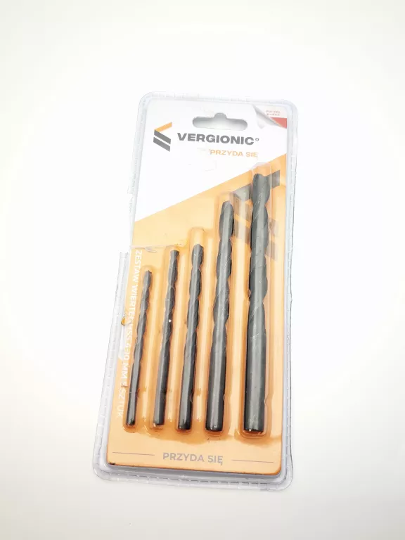 ZESTAW WIERTEŁ HSS 5 SZT