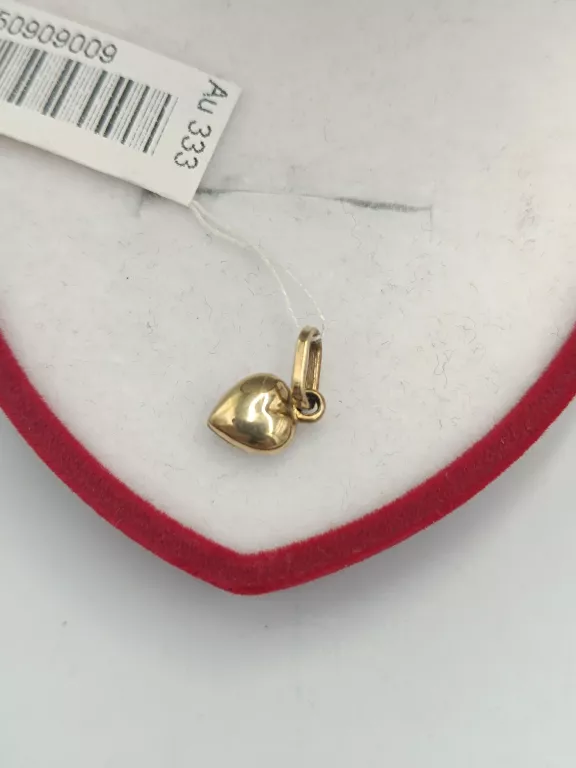 ZŁOTA ZAWIESZKA SERCE 333 0,37G