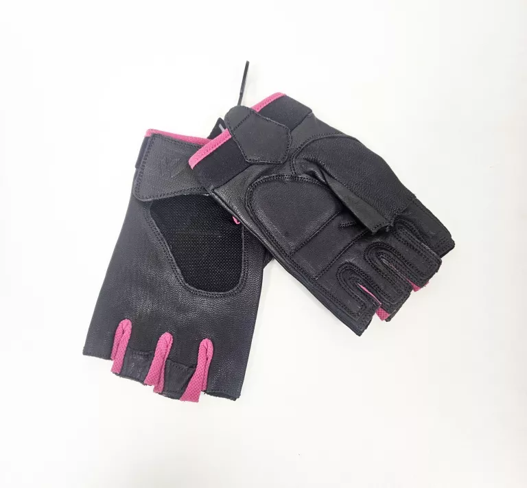 RĘKAWICZKI MARTES CZARNO RÓŻOWE