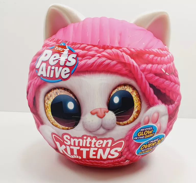 ZURU PETS ALIVE SMITTEN KITTENS INTERAKTYWNA PRZYTULANKA KOTEK #IGŁA