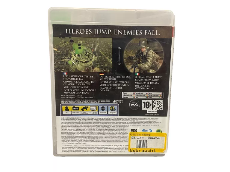 GRA NA PS3 MEDAL OF HONOR AIRBORNE