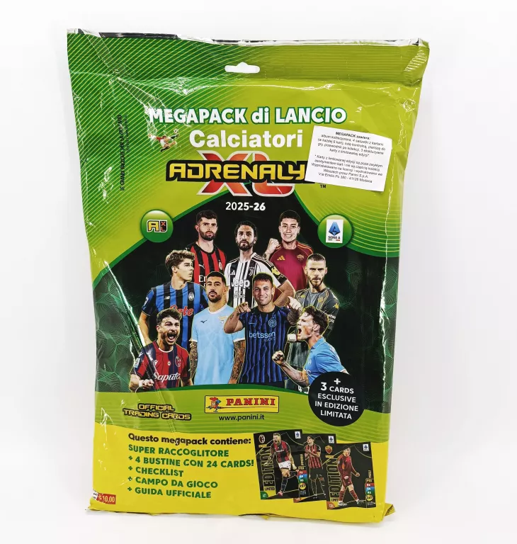ALBUM CALCIATORI ADRENALYN 2024 - 2025 NA KARTY LIGA WŁOSKA ZESTAW SERIE A