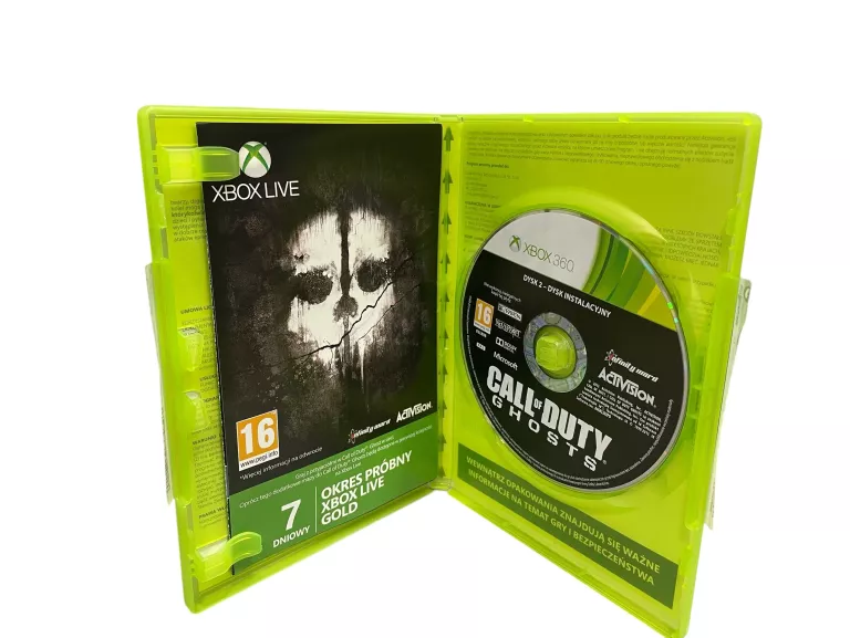 GRA NA XBOX 360 CALL OF DUTY GHOSTS
