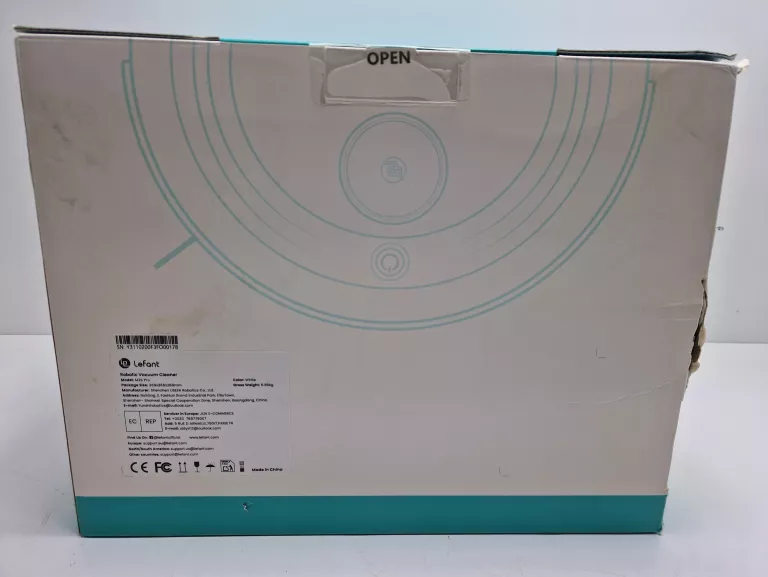 ROBOT ODKURZAJĄCY LEFANT M2S PRO O MOCY 10000 PA