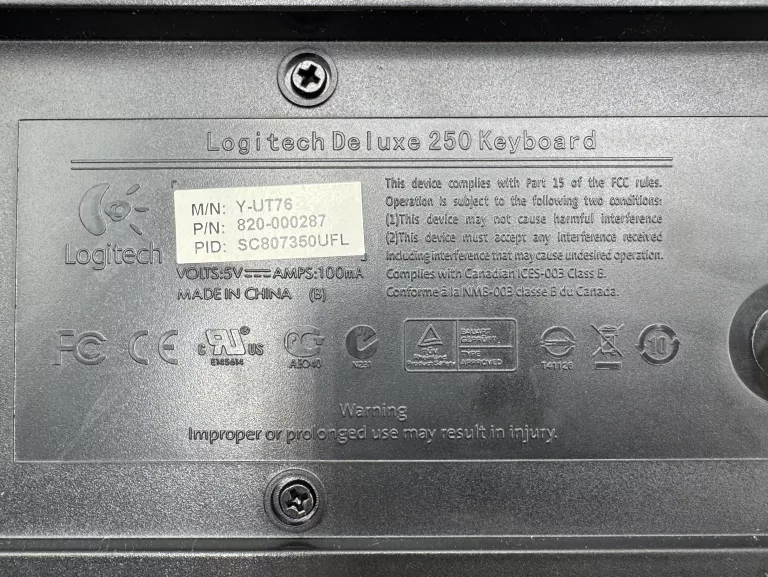 KLAWIATURA LOGITECH DELUXE 250