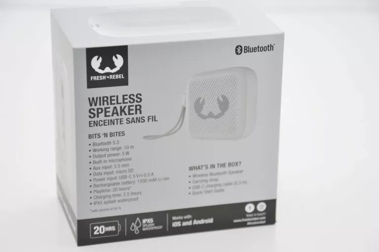 GŁOŚNIK BEZPRZEWODOWY FRESH N REBEL 1ARB500IG