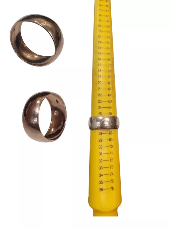 ZŁOTA OBRĄCZKA PRÓBY AU375 5.35G ROZMIAR 26MM