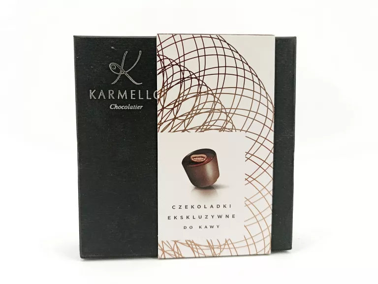 KOLEKCJA EKSKLUZYWNYCH CZEKOLADEK DO KAWY KARMELLO 130G