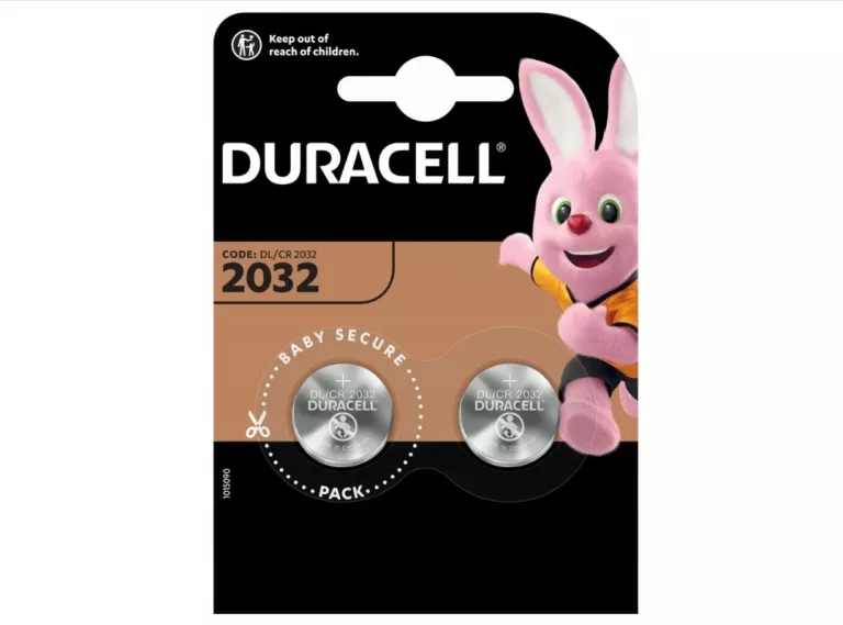 2 X BATERIA LITOWA DURACELL CR2032 2032 DL2032 3V