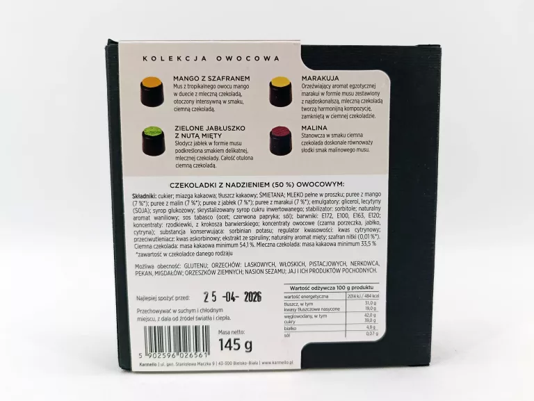 KOLEKCJA OWOCOWA KARMELLO 145G