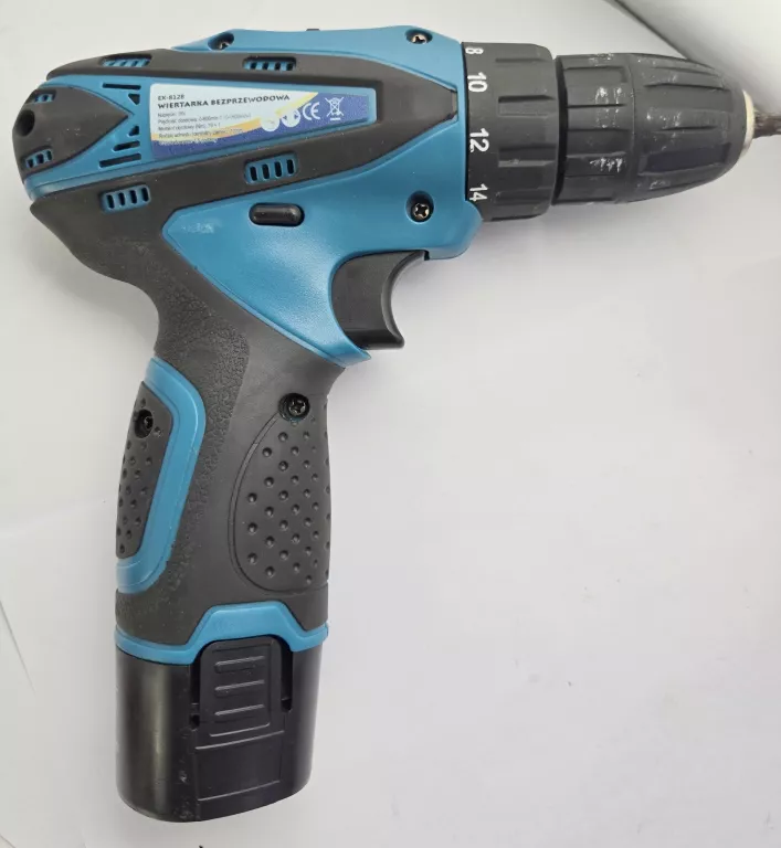 WIERTARKA EXTRA EX-8128 + 2AKU, ŁAD, WALIZKA