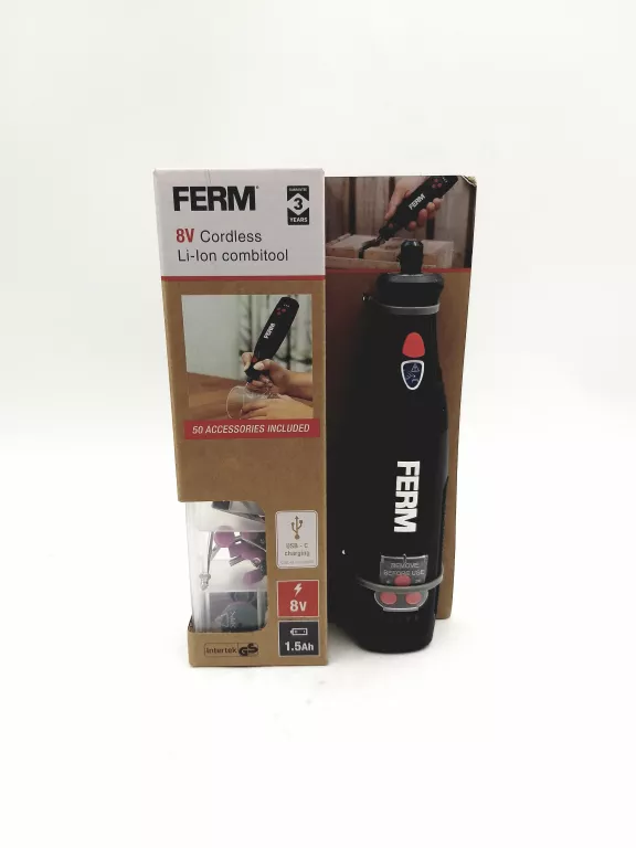 FREZARKA FERM 8V CORDLESS LI-LON COMBITOOL
